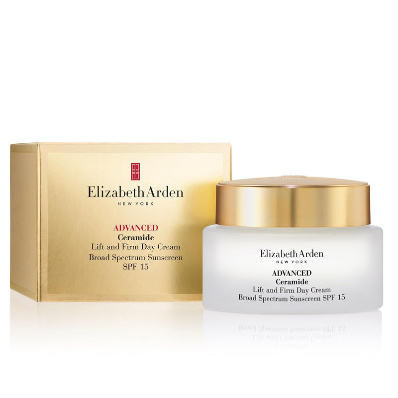 Elizabeth Arden Advanced Ceramide Lift and Firm Face Cream, Hydrating Moisturizer for Day or Night, Infused with Peptides, 1.7 fl oz