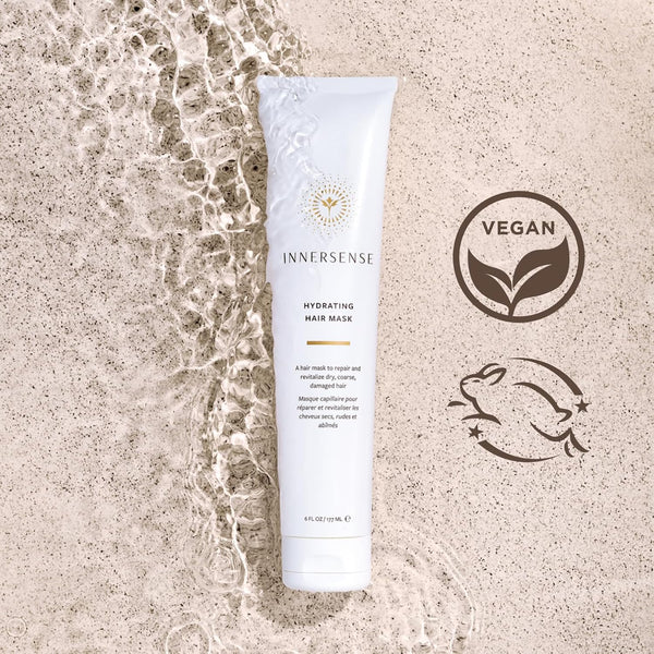 INNERSENSE Organic Beauty - Natural Hydrating Hair Mask | Non-Toxic, Cruelty-Free, Clean Haircare (6oz)