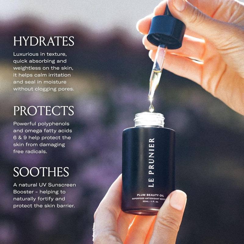Plum Beauty Oil Superfood Antioxidant Booster - Multifunctional Oil
